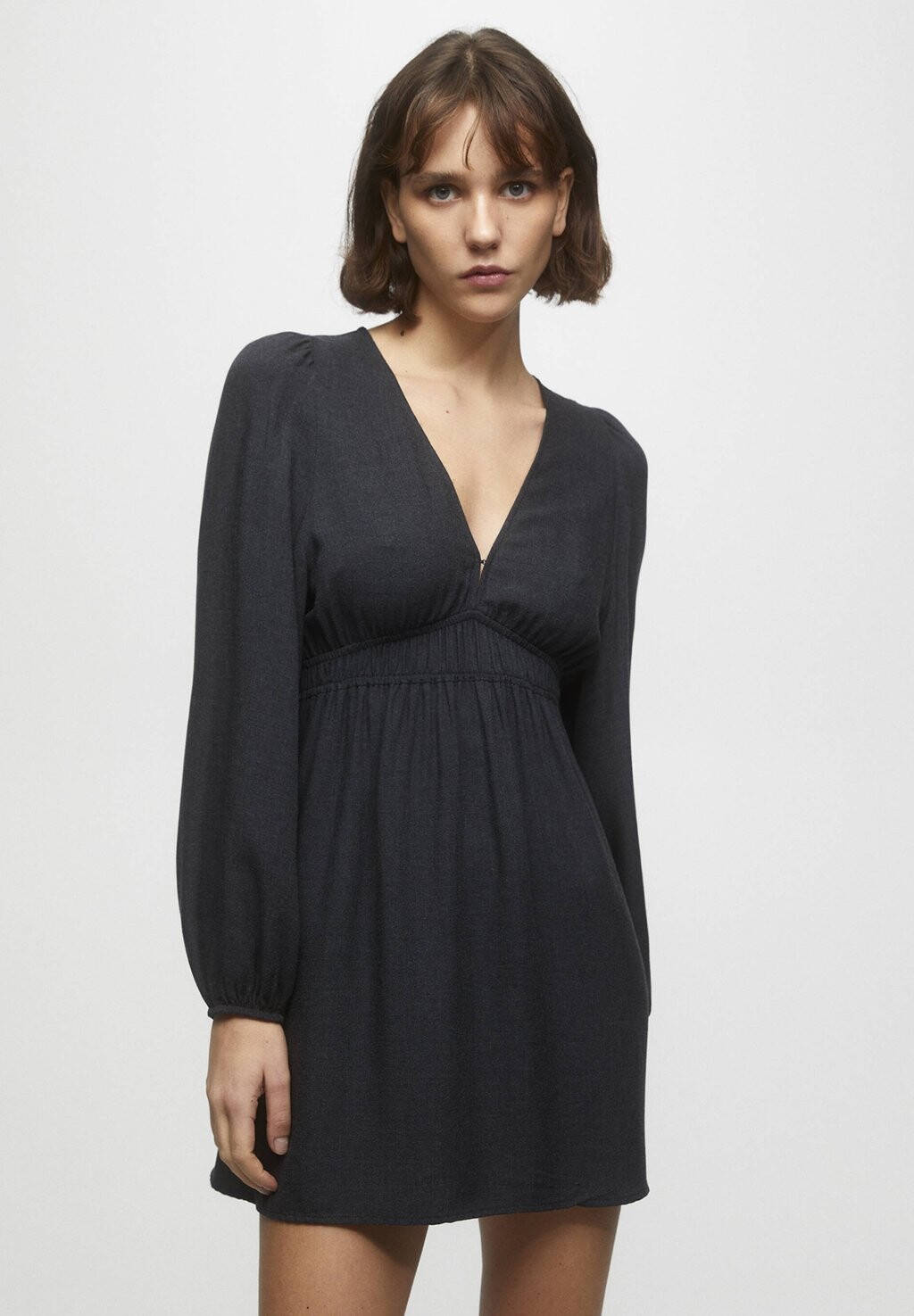 

Летнее платье PULL&BEAR, темно-серый