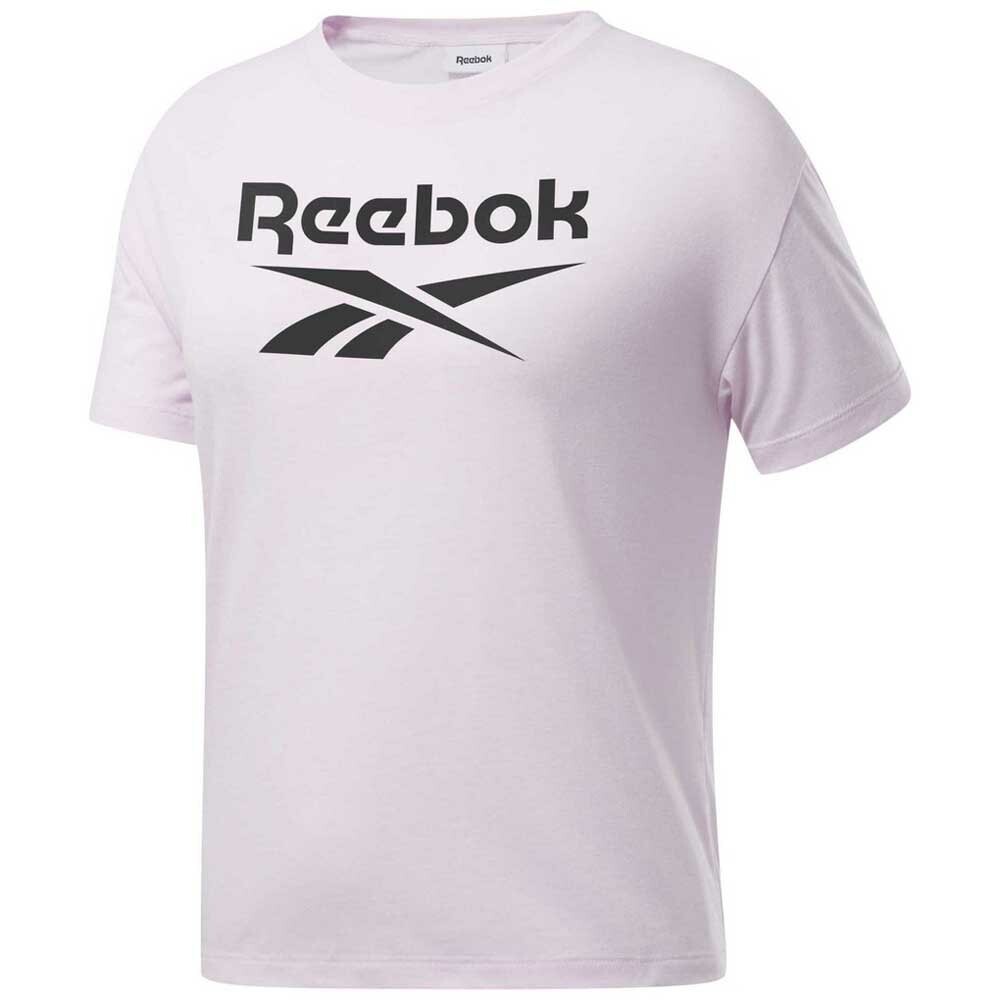 

Футболка Reebok Workout Ready Supremium Big Logo, розовый