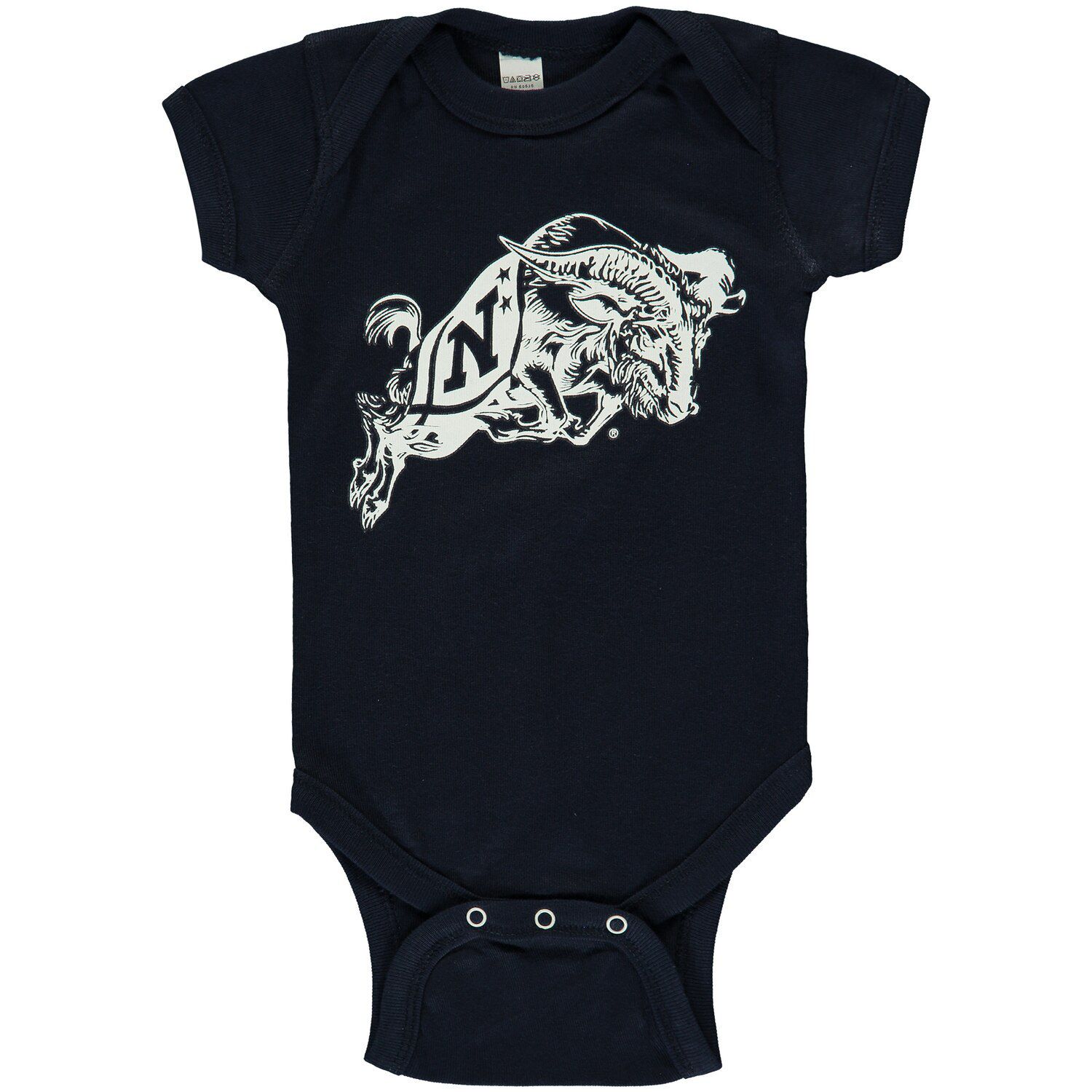 цена Темно-синее боди для гардемаринов с большим логотипом для новорожденных и младенцев Unbranded