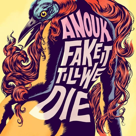 Виниловая пластинка Anouk - Fake It Till We Die (Pink Vinyl) iron maidens music band vinyl die cut car decal sticker