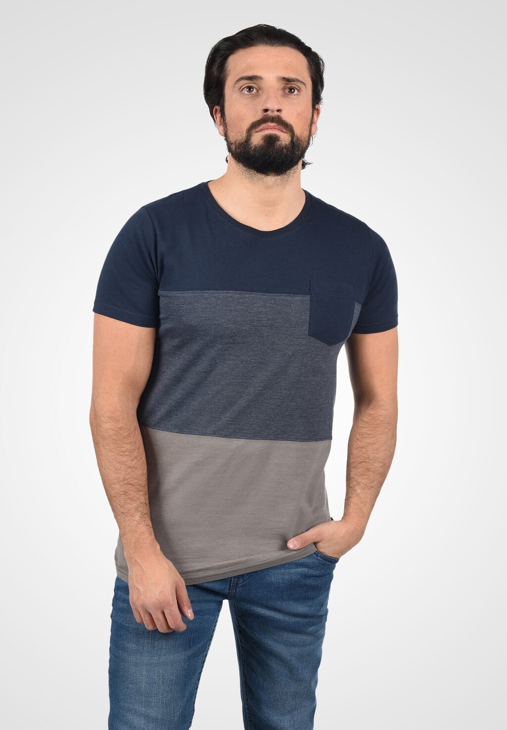 

Футболка с принтом SDMINGO Solid, цвет insignia blue