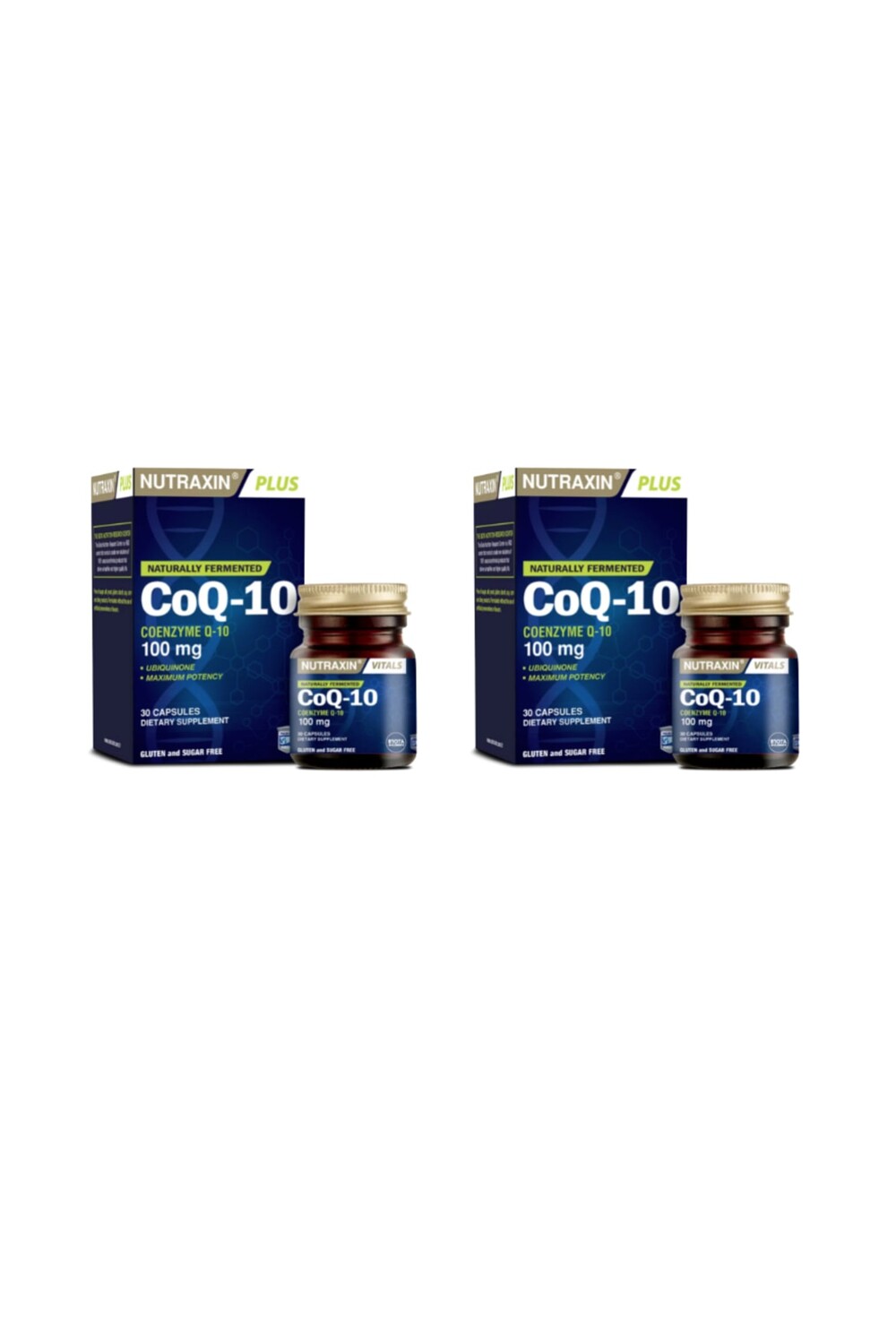 

Nutraxin Co Q-10 (100 мг) 30 капсул по 2 штуки