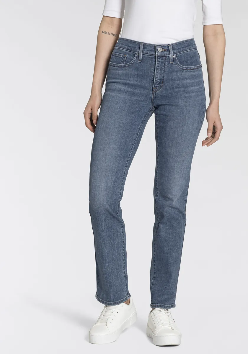 

Прямые джинсы Levi's "314 Shaping Straight", синий