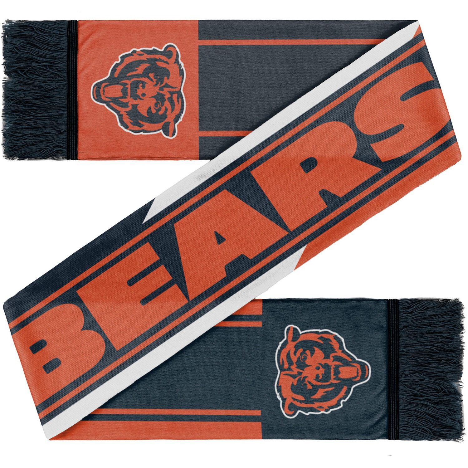 

Шарф с надписью FOCO Chicago Bears Color Wave