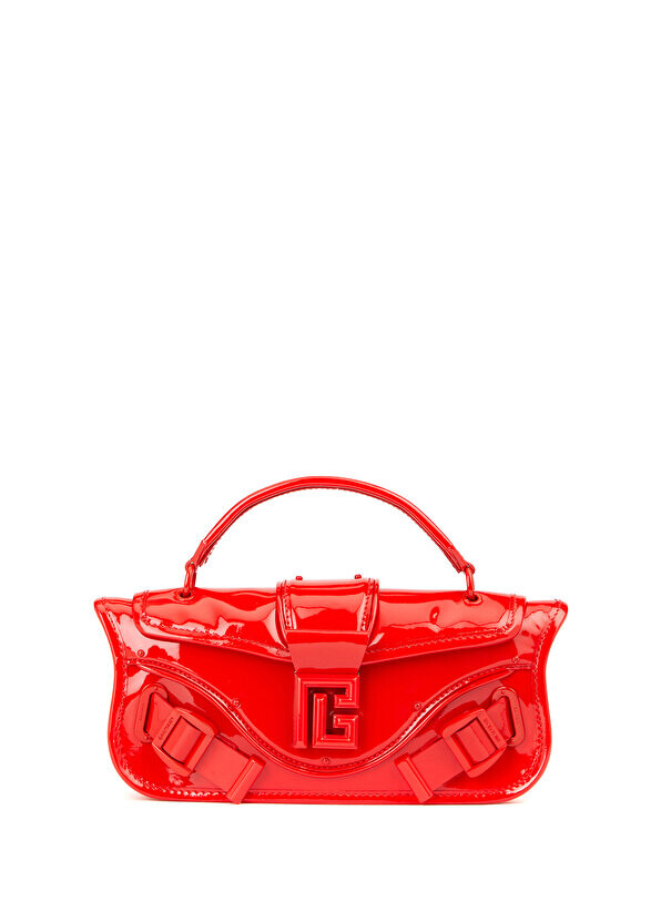 

Blaze red женская кожаная сумка через плечо Balmain