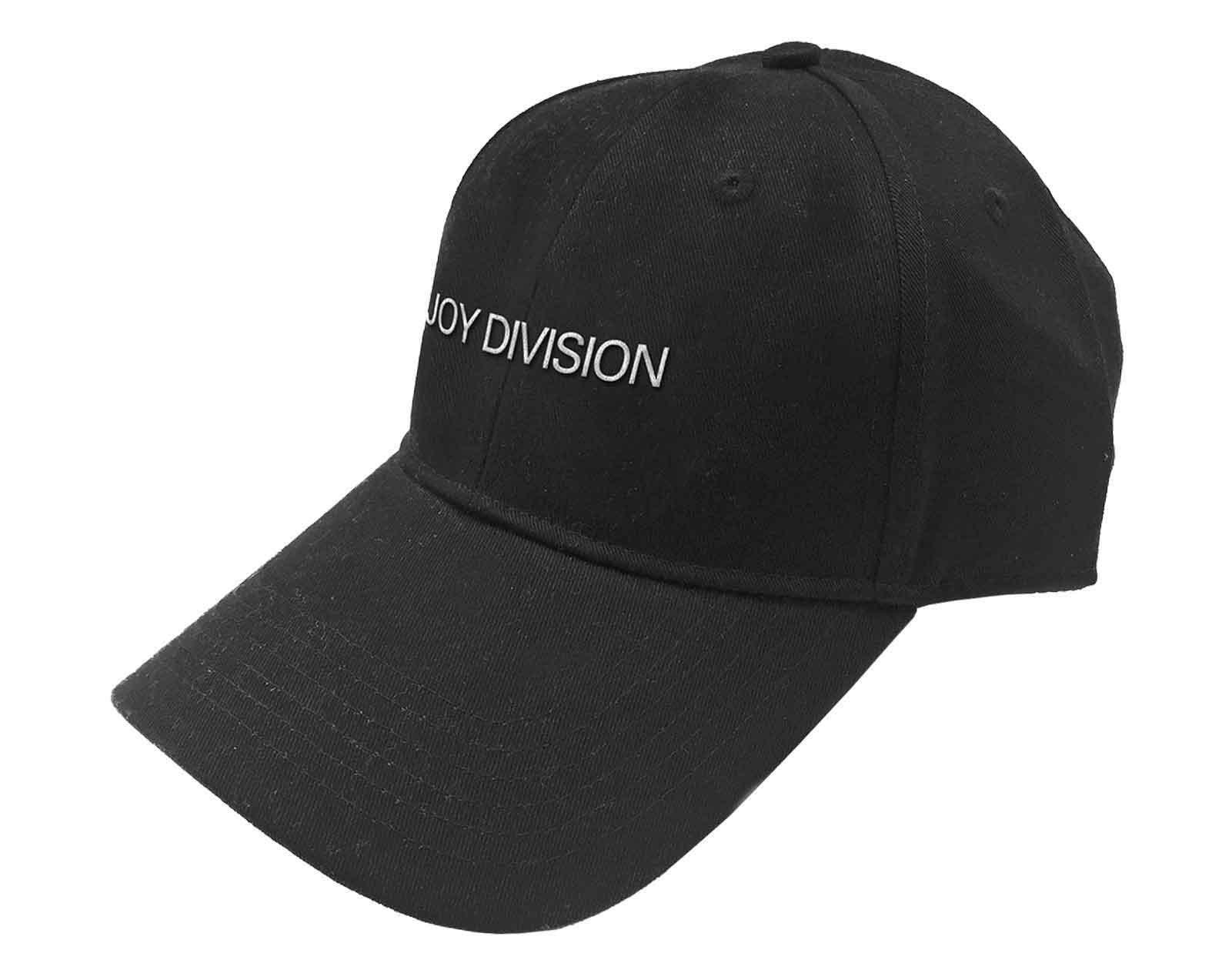 Бейсбольная кепка с текстовым ремешком и логотипом Joy Division, черный joy division unknown pleasures 2cd