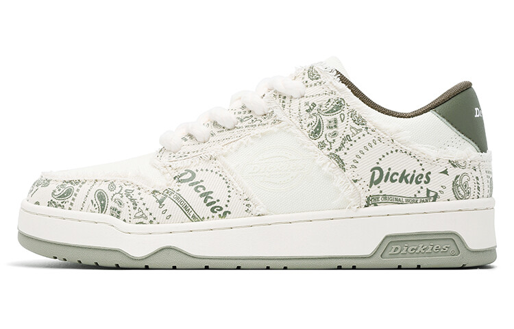 

Кроссовки Dickies Skateboarding Shoes Unisex Low-top, белый