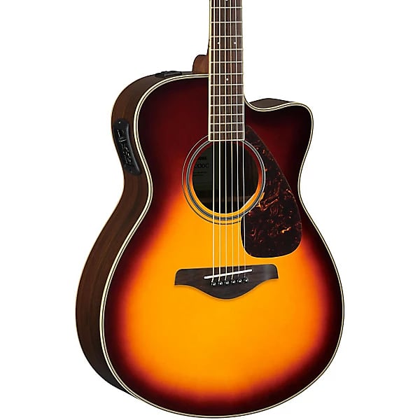 Акустическая гитара Yamaha FSX830CBS Concert Acoustic-Electric Brown Sunburst акустическая гитара aria 131up stbl