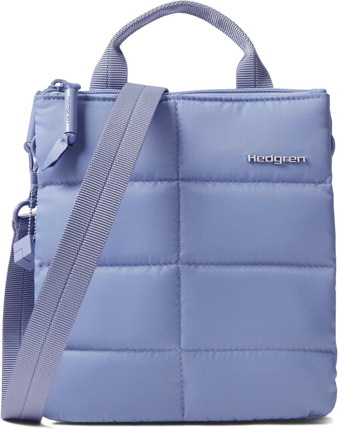 

Кроссбоди Bethel, изготовленное из экологически чистых материалов Hedgren, цвет Morning Sky Blue