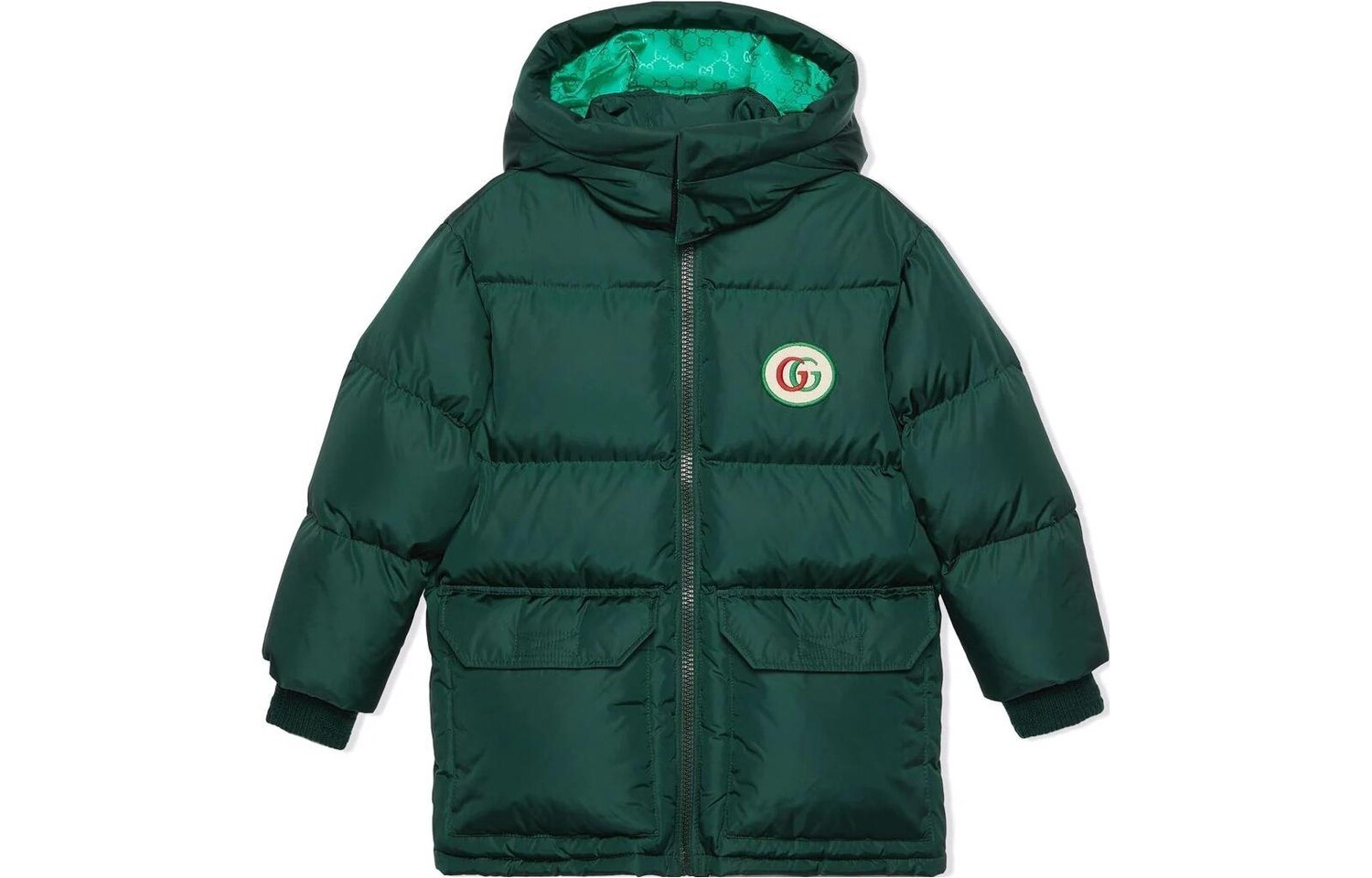 

Детский пуховик GUCCI, цвет Green