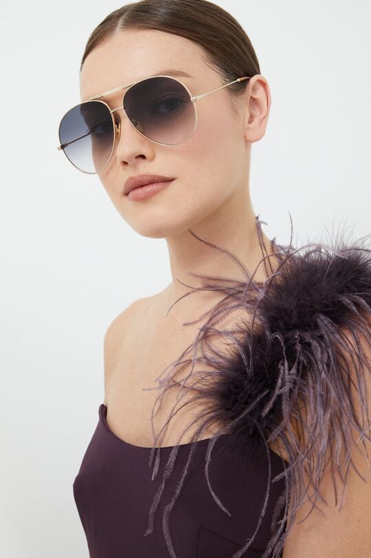 

Солнцезащитные очки Chloé Chloe, золотой