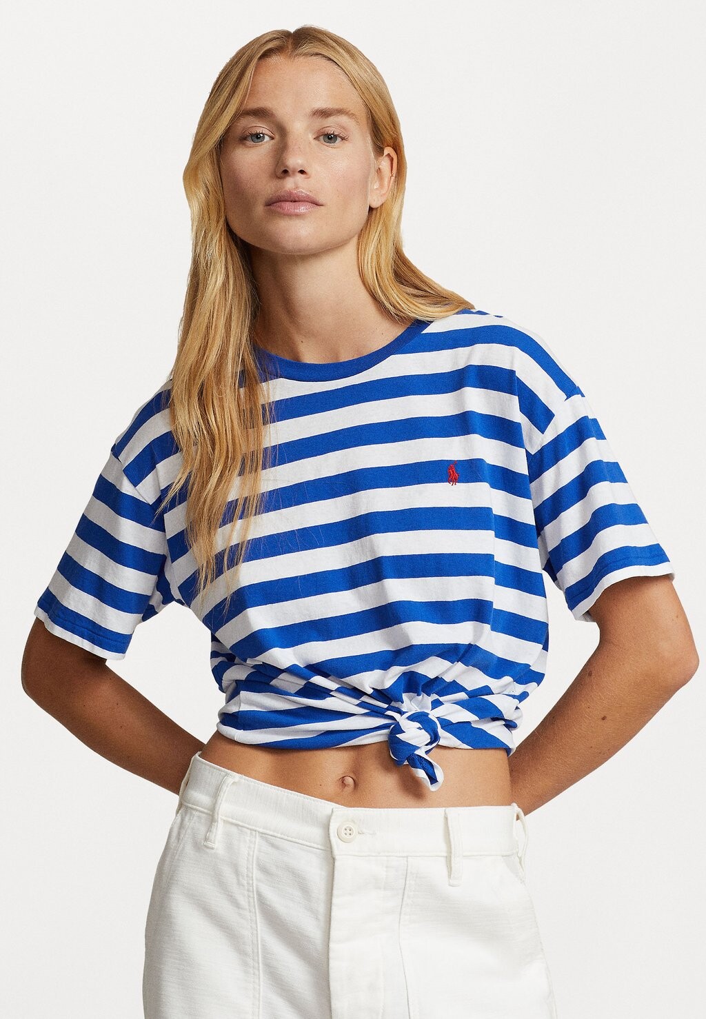 

Футболка с принтом Short Sleeve Polo Ralph Lauren, цвет sapphire star/white