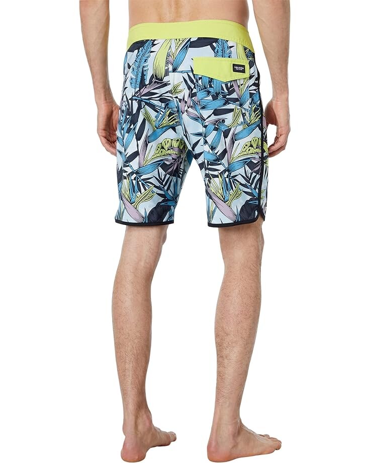 

Шорты для плавания Volcom Scallop Mod 19" Boardshorts, цвет Limeade