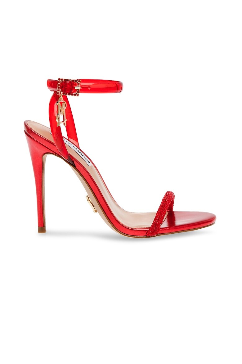 

Сандалии из экокожи с декоративными камнями Steve Madden, красный