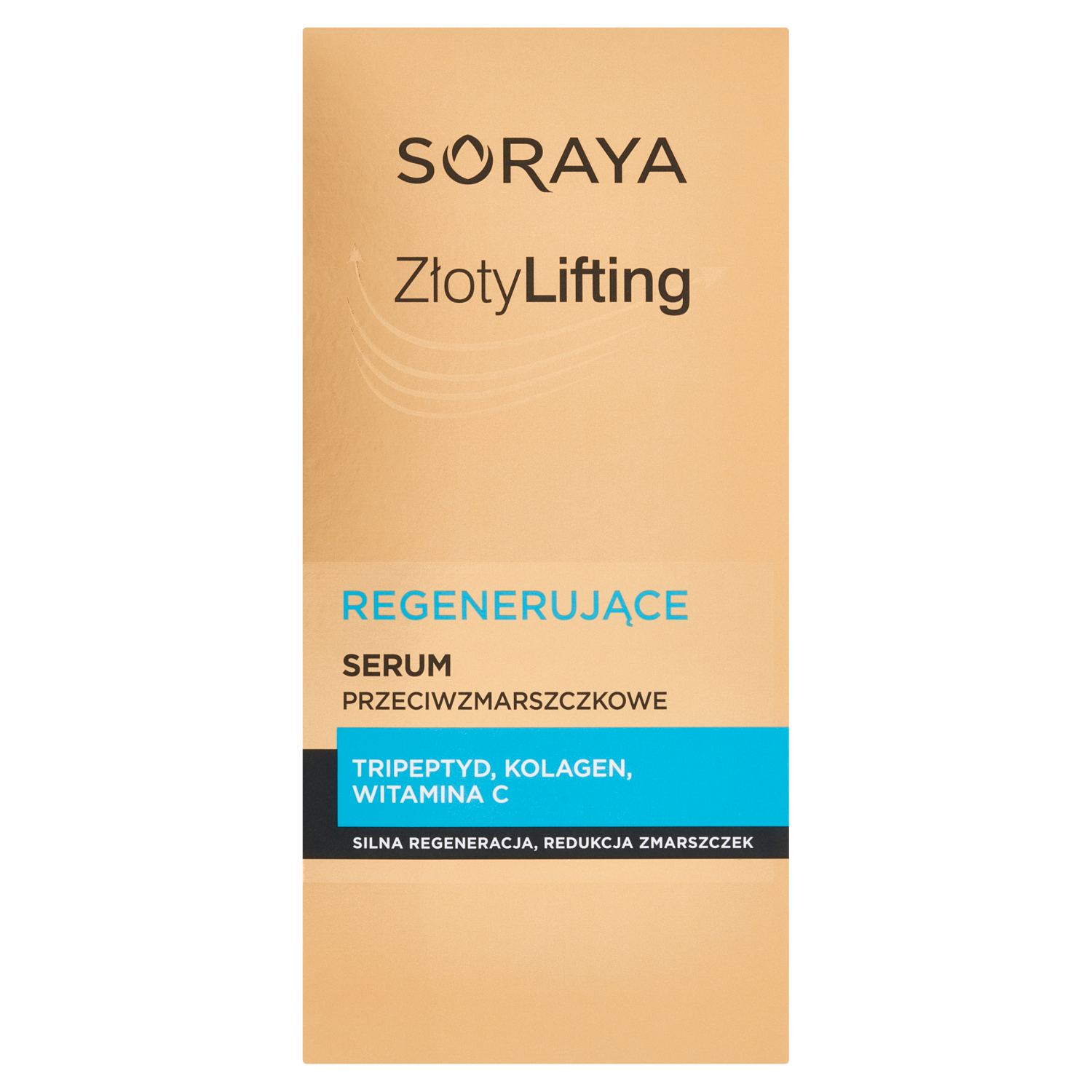 Регенерирующая сыворотка для лица против морщин 60+ Soraya Złoty Lifting, 30 мл