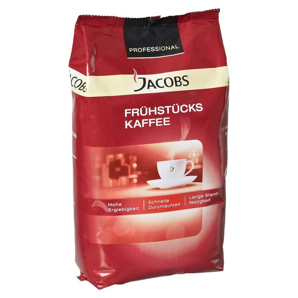 

Кофе Jacobs для завтрака в фильтре молотый обжаренный кофе в пакетиках 1000г