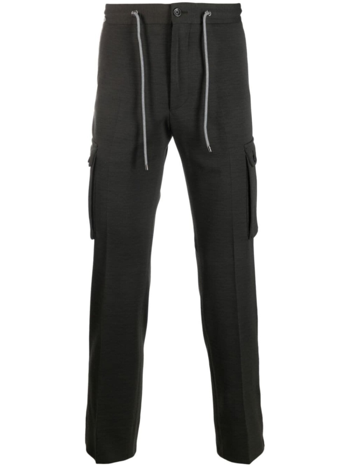 

Corneliani прямые брюки с кулиской, зеленый