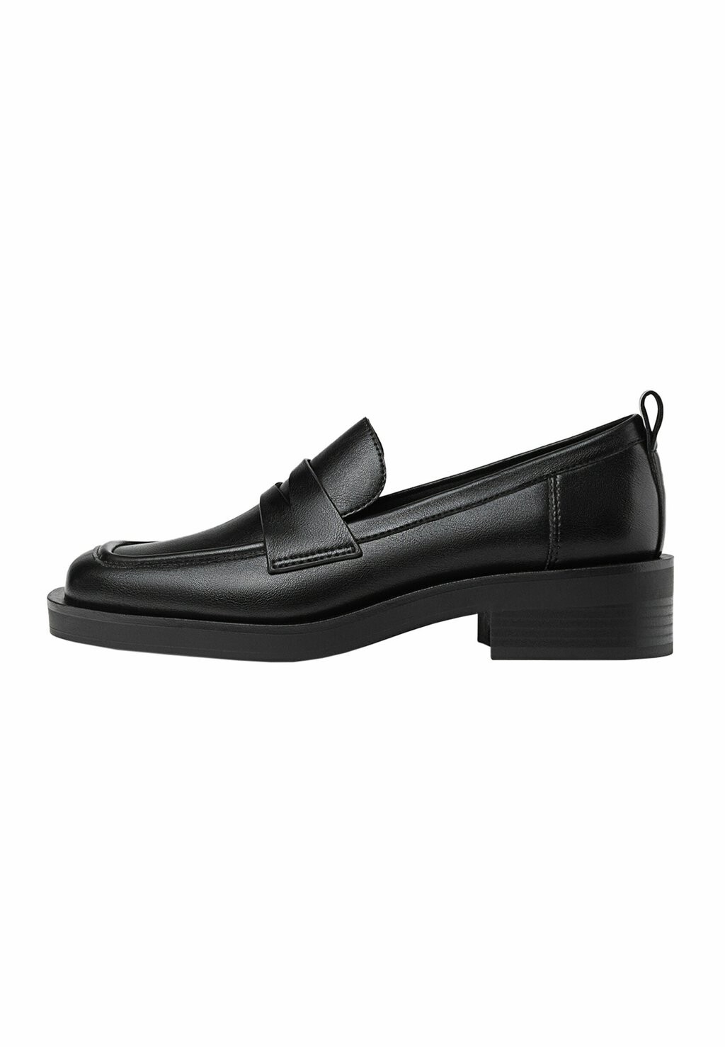 

Слипоны Penny Loafers Stradivarius, черный