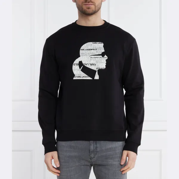 

Толстовка обычного кроя Karl Lagerfeld, черный