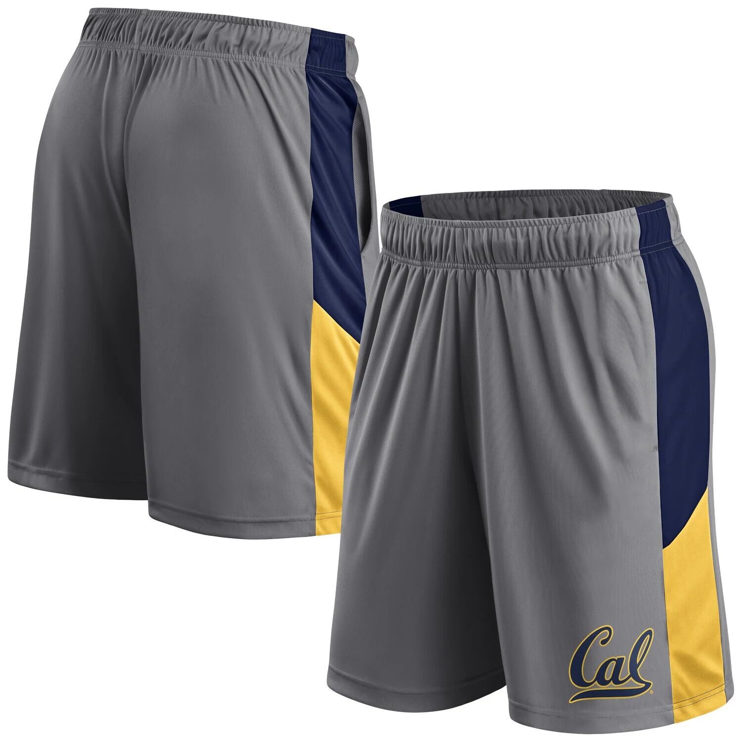 

Мужские серые фирменные шорты с логотипом Cal Bears Fanatics