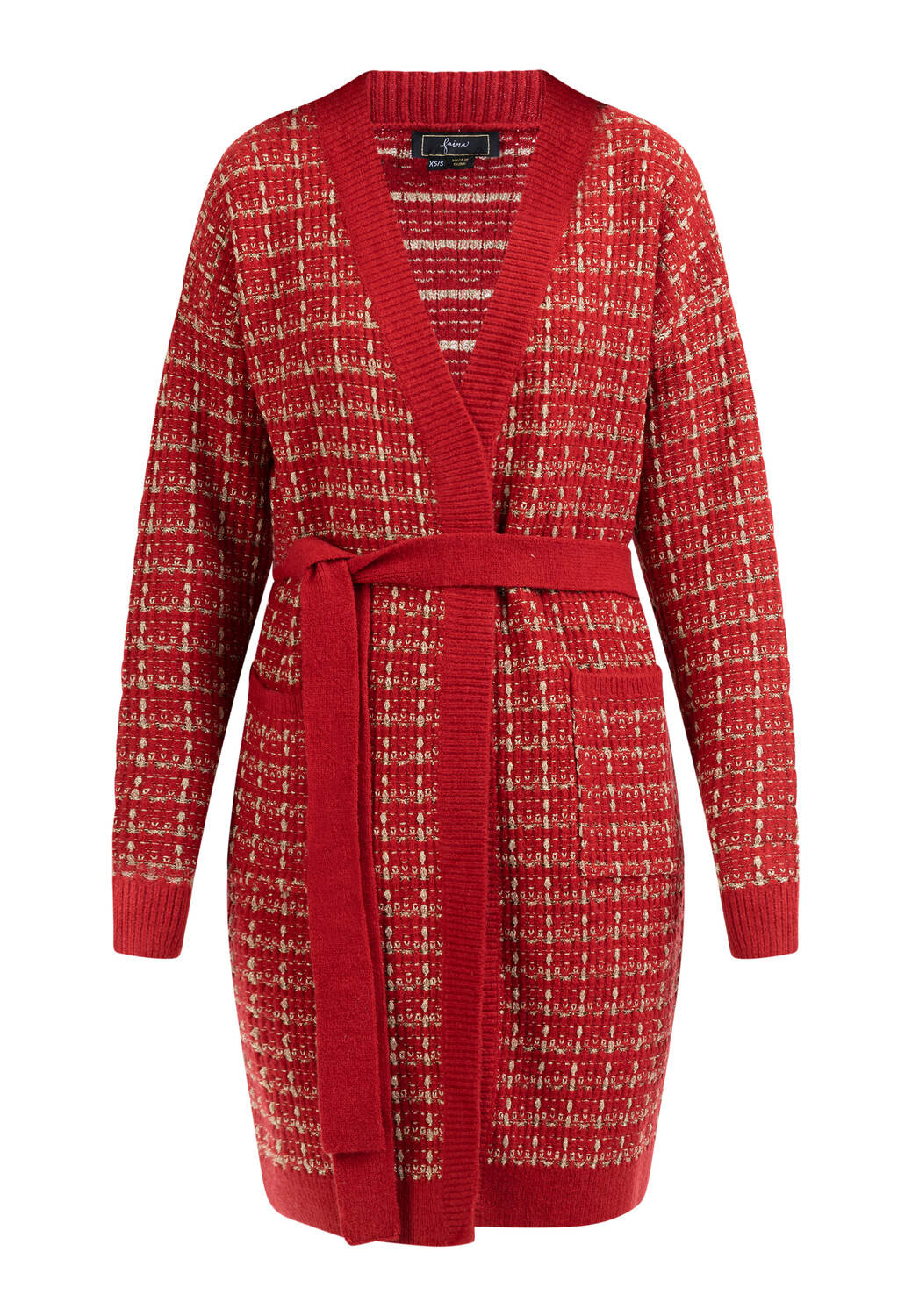 

Толстовка faina Cardigan, красный