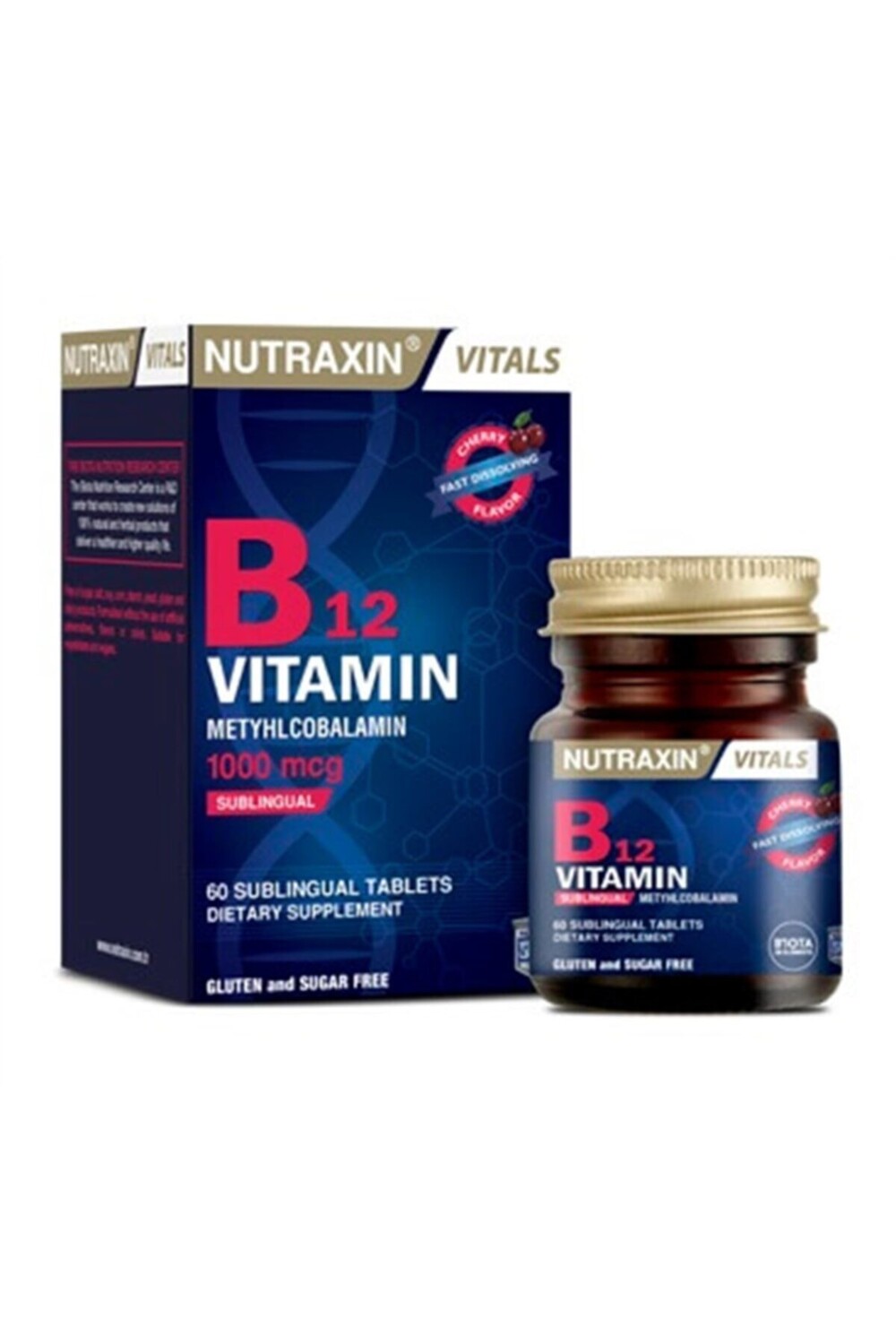 

Nutraxin Витамин B12 60 таблеток