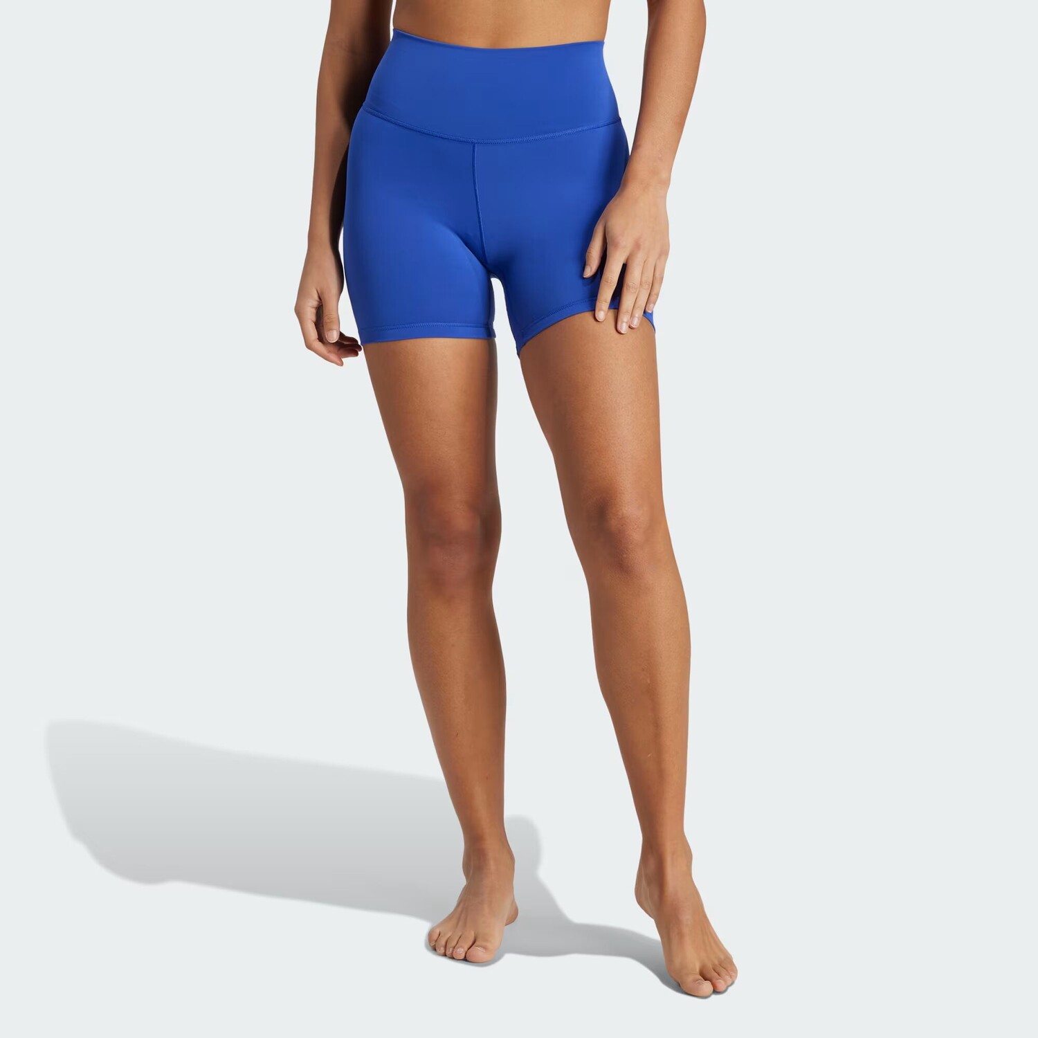 

Короткие леггинсы All Me длиной 5 дюймов Adidas, цвет Semi Lucid Blue
