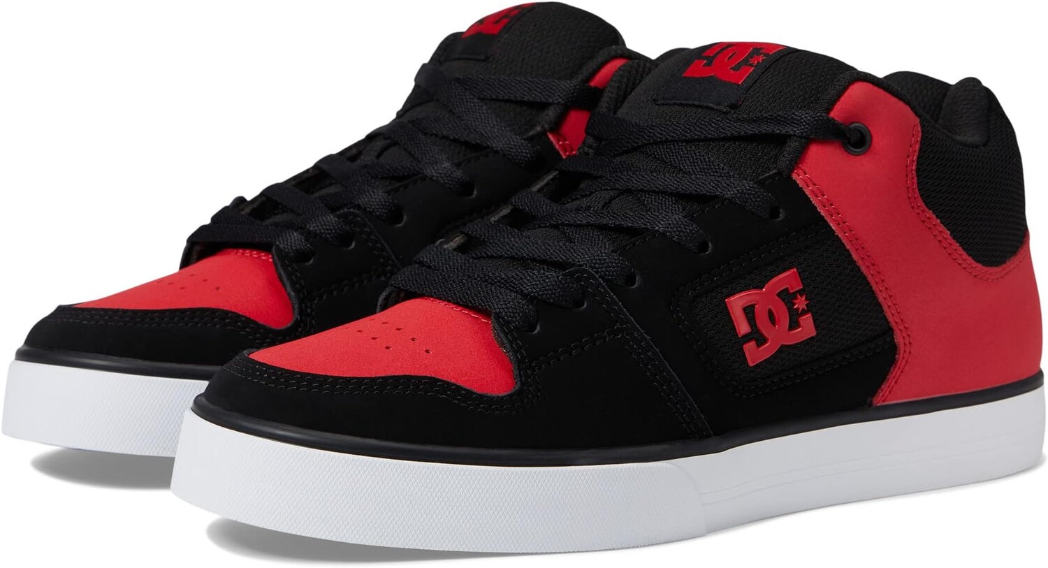 Кроссовки Pure Mid DC, цвет Black/Red кроссовки pure dc цвет black black white