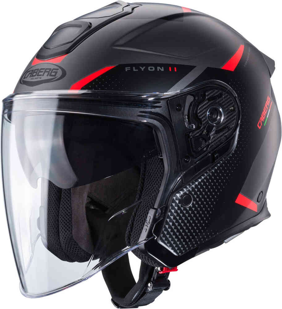 

Реактивный шлем Flyon II Boss Caberg, серый/черный/красный