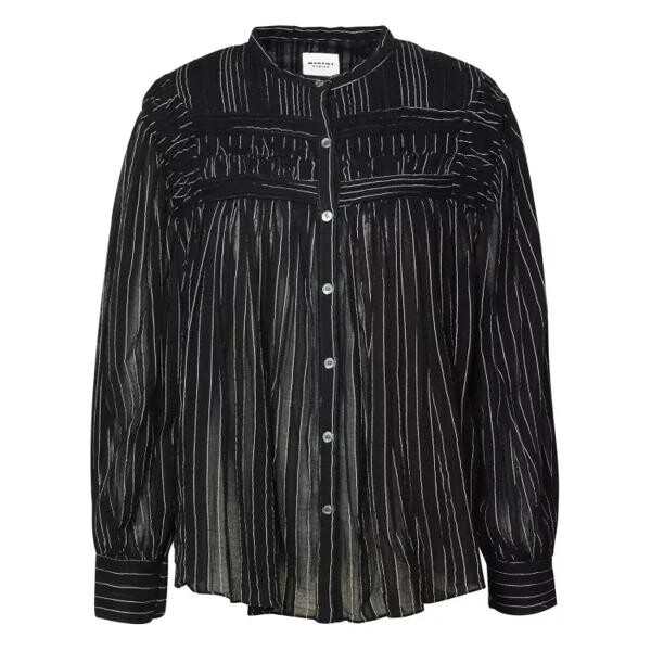 

Футболка plalia shirt Etoile Isabel Marant, черный