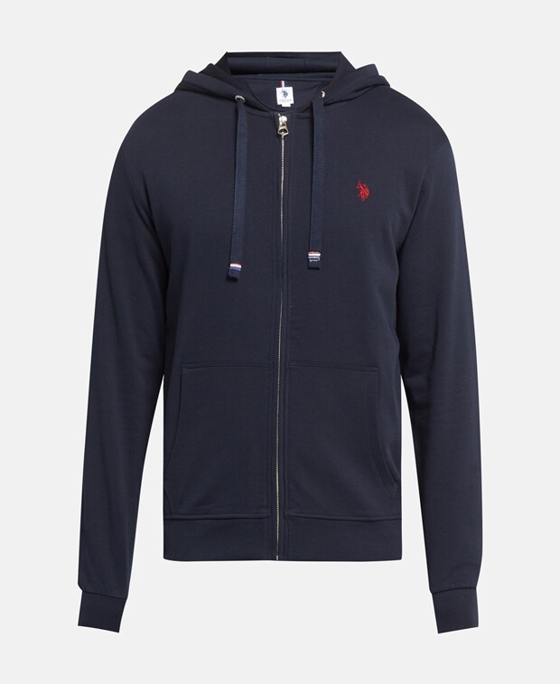 

Толстовка с капюшоном U.S. Polo Assn., темно-синий