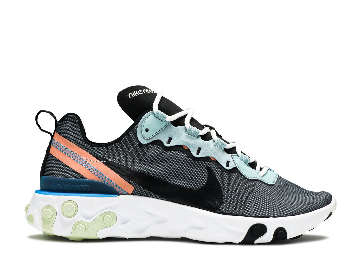 

Кроссовки Nike React Element 55 'Ocean Cube', синий, Синий;серый