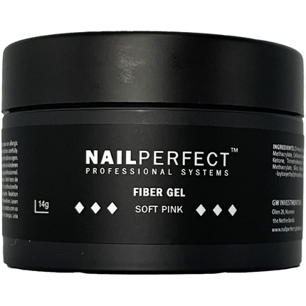 Nailperfect Fiber Gel нежно-розовый 14 г, Nail Perfect