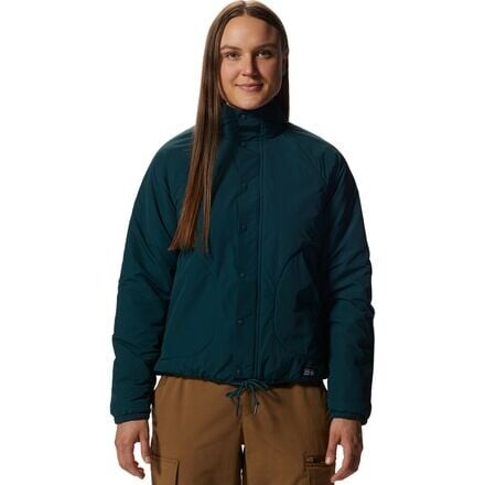 

Куртка HiCamp Shell женская Mountain Hardwear, цвет Dark Marsh