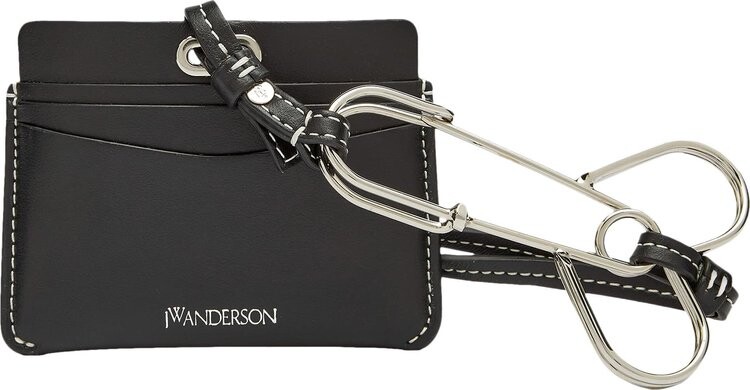 

Картхолдер JW Anderson Pin 'Black', черный