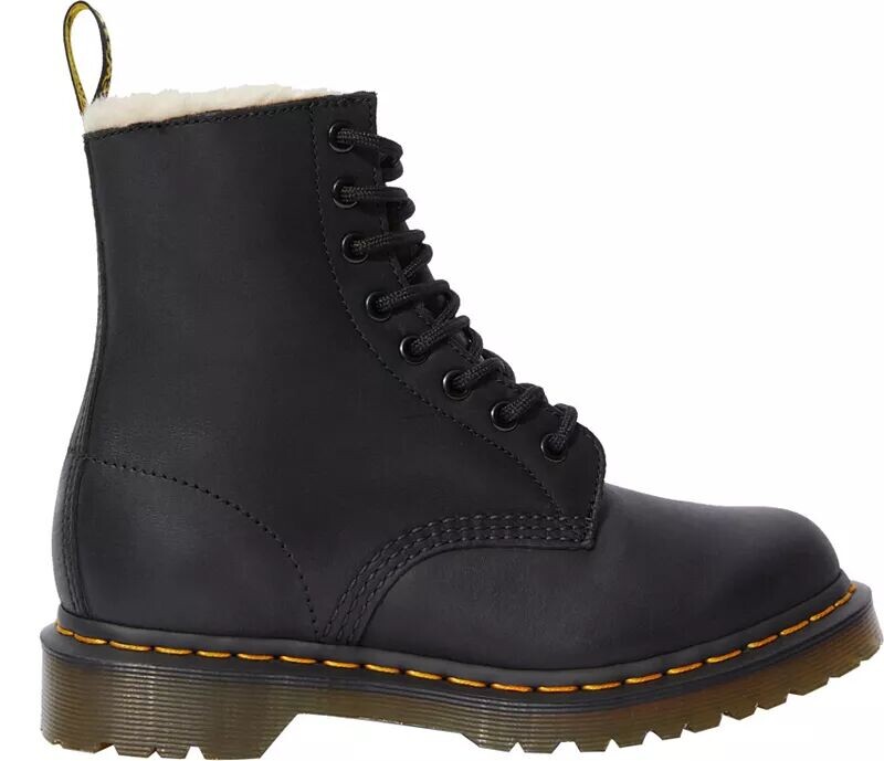 

Женские водонепроницаемые ботинки Dr. Martens 1460 Serena, черный