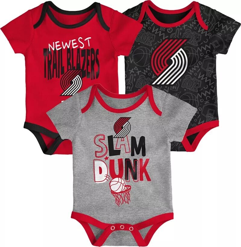 

Комплект боди из 3 предметов Outerstuff Infant Portland Trail Blazers Creeper