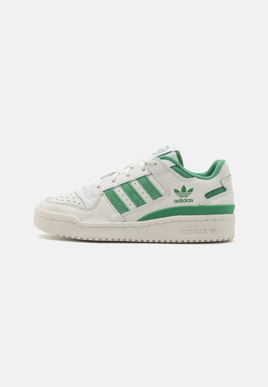 Полукеды Forum Unisex adidas Originals, цвет cloud white/preloved green