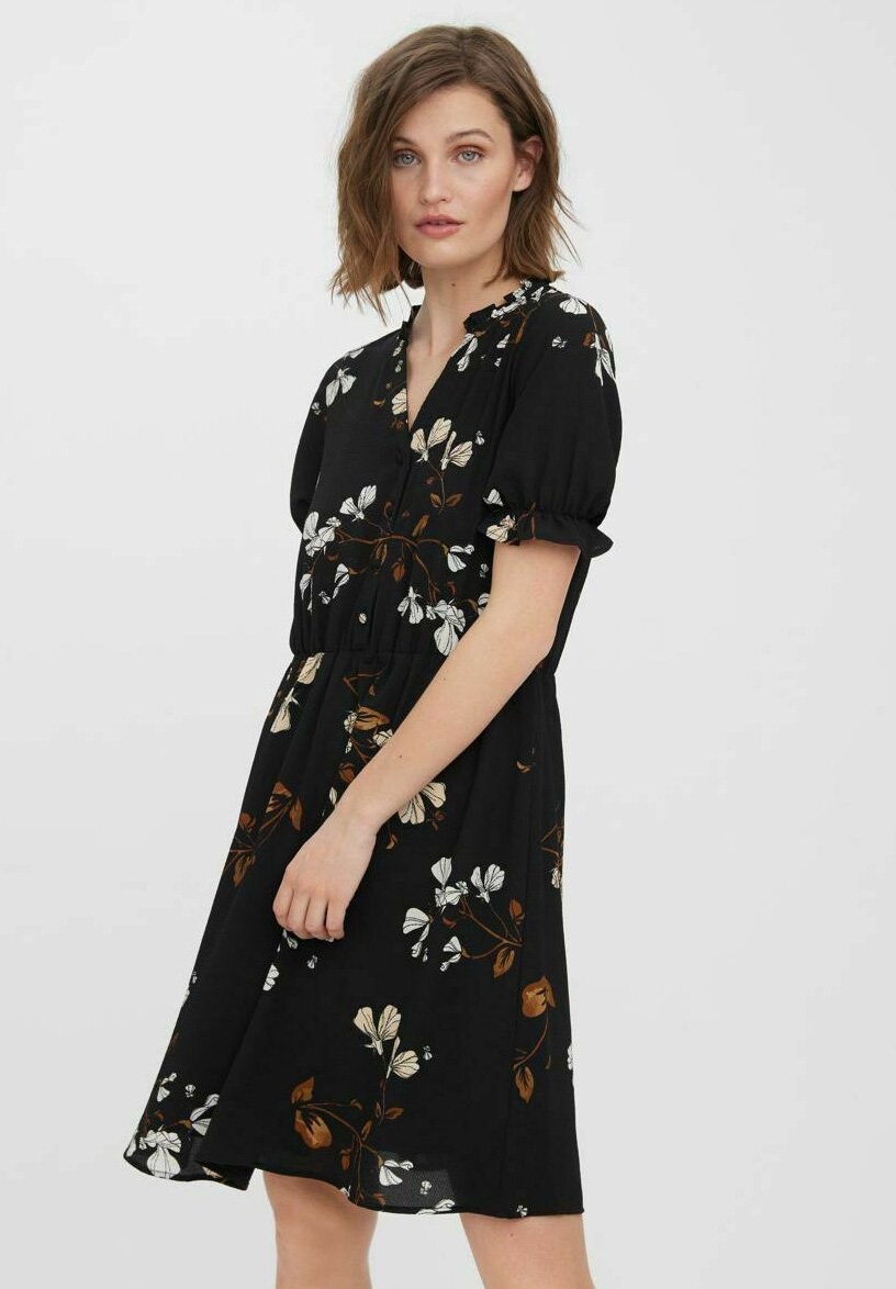 

Платье-рубашка Vero Moda, черный
