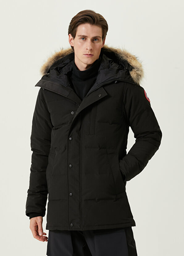 

Черная куртка с капюшоном carson Canada Goose, Черный