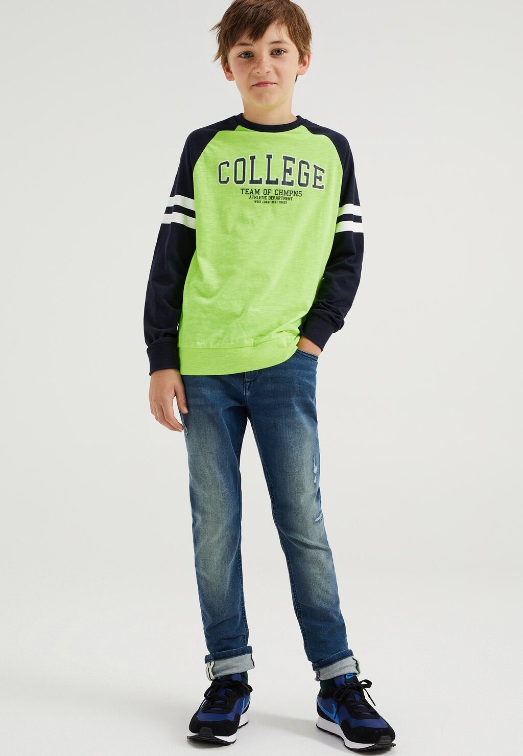 

Джинсы Slim Fit BLUE RIDGE WE Fashion, цвет blue