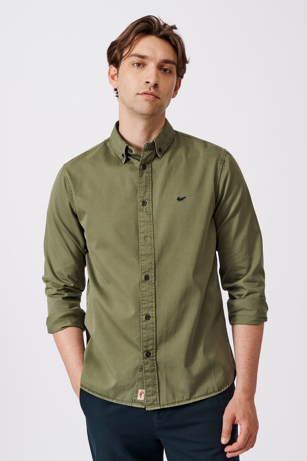 

Рубашка из 100% хлопка Aubin, зеленый