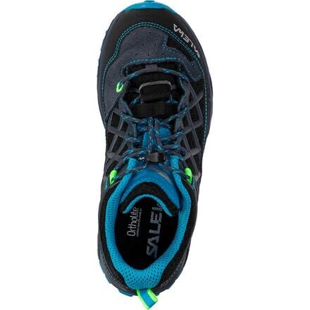 

Походные кроссовки Wildfire — детские Salewa, цвет Ombre Blue/Fluo Green