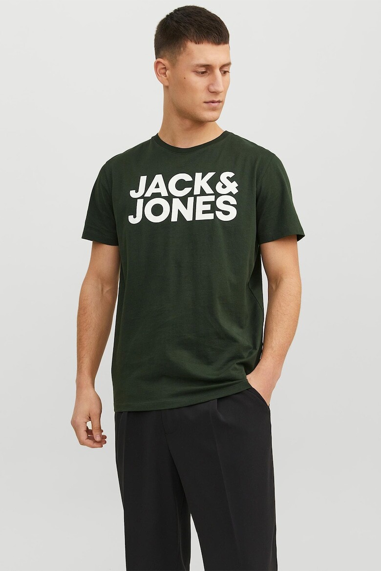 

Футболка из органического хлопка Jack & Jones, зеленый