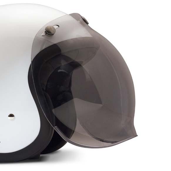 Визор для шлема DMD Vintage Bubble, серый визор для шлема afx 3 snap vintage flip short серый