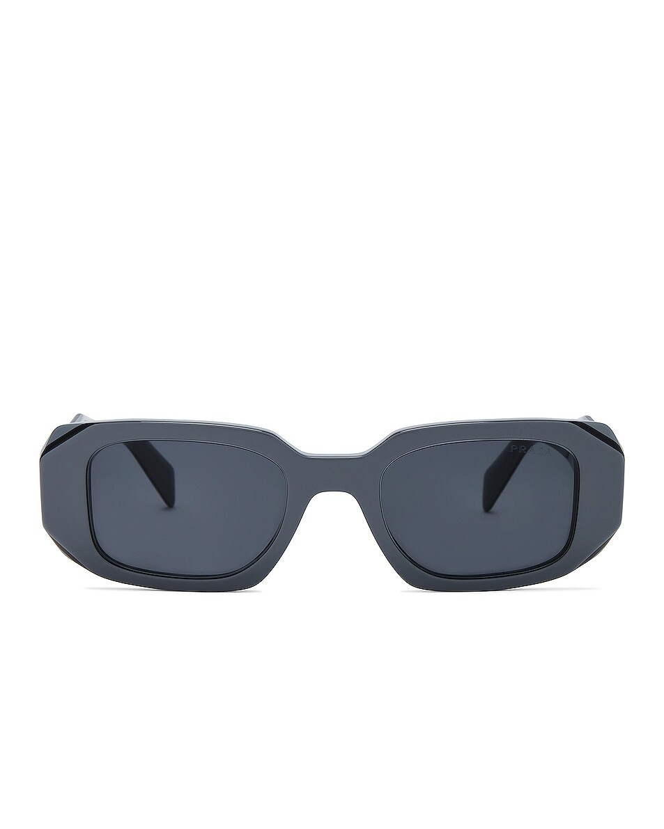

Солнцезащитные очки Prada Rectangle, серый