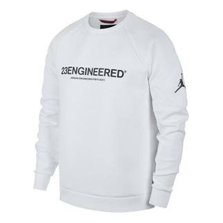 

Толстовка Air Jordan 23 Engineered Flight Tech Diamond Men's Sweater White, белый