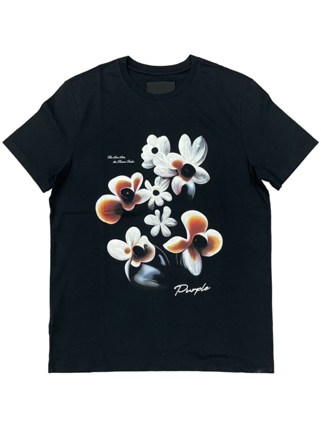 

Purple Brand футболка с графичным принтом, черный
