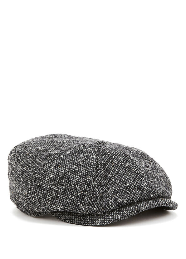 

Мужская шерстяная шапка с узором Stetson, антрацит