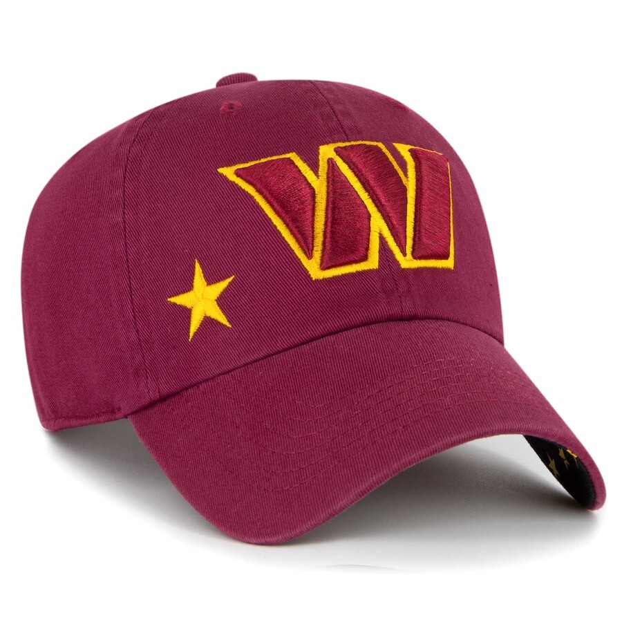 

Бейсболка 47 Washington Commanders, бордовый